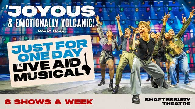 Just For One Day production shot