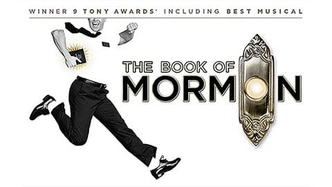 The Book of Mormon production shot