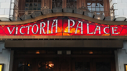 Victoria Palace Theatre production shot